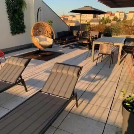 Amazing Penthouse With A Terrace Appartement Oporto